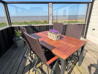 Chalet direct aan Waddenzee - Westerland - 9