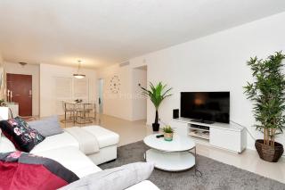 Ocean front, full equiped, pool and parking 2M - Hollywood - 9