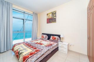 Full seaview luxury with gym,pool,jacuzzi,sauna,24x7 cafe,beach,restaurants,medical and more - Ajman - 6