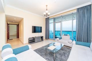 Full seaview luxury with gym,pool,jacuzzi,sauna,24x7 cafe,beach,restaurants,medical and more - Ajman - 0
