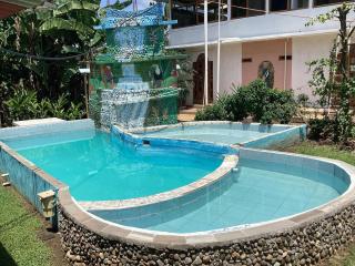 Exotic flower cabin pool - - 9
