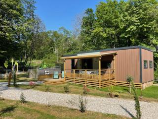 Vinéa Cottages - Hébergements Touristiques, Terrasse et Piscine privative - Bourré - 9