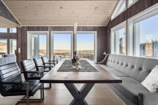 Modern mountain cabin skiing, views and hiking - Kravikfjord - 7