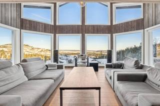Modern mountain cabin skiing, views and hiking - Kravikfjord - 8