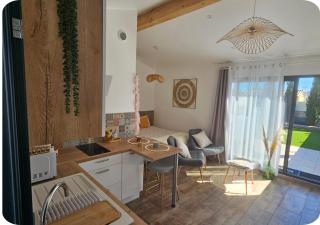 AMOUR - Gîte Luxe 4 étoiles -Douce Harmonie Massages & SPA 5 places -Cocon Discret Insolite sans vis à vis en toute sérénité - 5 min Carcassonne - Villemoustaussou - 3