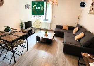 "Cozy Zen" 1 grande chambre - Calme - Arrivée autonome - 6 pers - Parking gratuit - Tours - 0