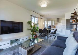 Appart 2 ch Vue Mer & Montagne, Terrasse, Parking - Antibes - 6