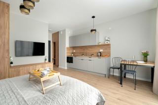 Nowoczesne Studio Very Berry w Poznaniu z Parkingiem by Noclegi Renters - Poznań - 3
