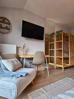Kątowa Studio - Sauna, AC, balcony - Krakow - 8