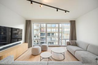 Luxe comfort app met zijdelings zeezicht en in centrum - Ostende - 9