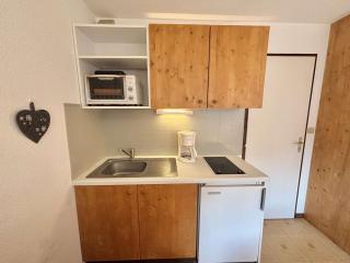 Studio cosy à Notre-Dame-de-Bellecombe, proche des pistes et commerces - 4 pers, balcon, parking - FR-1-595-25 - 2