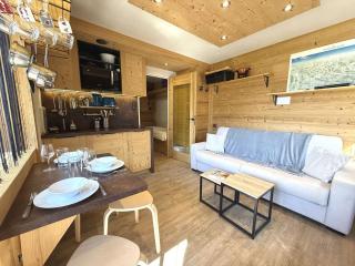 Charmant studio à 300m des pistes et commerces du Cernix - balcon, parking, casier à skis - FR-1-595-99 - Cohennoz - 9