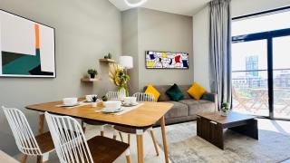 OYO HOME 1366 Standard One Bedroom Jvc - Abu Dhabi - 1