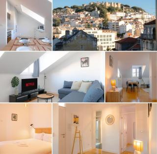 Stylish 2BR Castle View - Central | By Airnest - Lissabon - 9