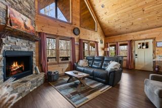 Deer Run I Dog Friendly Hot Tub Fire Pit Sleeps 6 - Morganton - 9