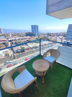 1707, ocean view sunny terrace - Viña del Mar - 1