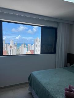 2402 - Flat em Boa Viagem Praia, próx ao shopping, vista mar - 7
