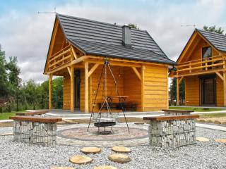 A wooden, eco-friendly house by the Goszcza lake Living room, 2 bedrooms - Lubrza - 2