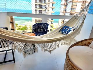 Apartamento Vista Mar Barramares Flat Praia Barra da Tijuca - Novo - Rio de Janeiro - 1