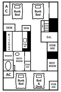50m 2DK Private Condo!Center of Tokyo!5min Akasaka sta!! - Tokyo - 8