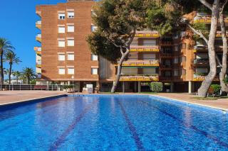 AT139 Els Pins, 1ra línea de la playa, piscina, airco, - Torredembarra - 9