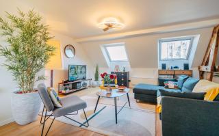 Elegant 120m2-Face cathedrale-6 pers-free Parking - 1