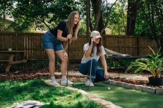 Boho 4BR Oasis w Mini Golf & Games - Gainesville - 6
