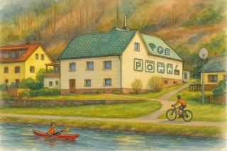 Ferienhaus am Elberadweg mit Sauna & Kamin - Natur, Erholung & S-Bahn-Anbindung - Saxon Oase - Pirna - 0