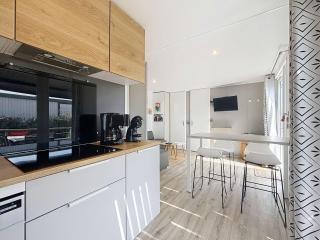 Mobil-home Grand Confort à 200m de la plage, 4 pers, piscine chauffée, parking, Wi-Fi inclus - FR-1-361A-8 - Jullouville-les-Pins - 4