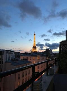 Apartment terrace - Eiffel tour vue - Paris - 4
