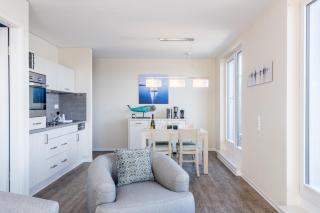 Apartment 41 "Seeblick" Blickrichtung offene See Binnenhafen Nord - 6