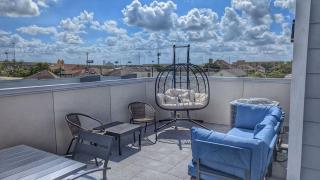 Spacious Private Rooftop Houston Skyline Views - Houston - 9