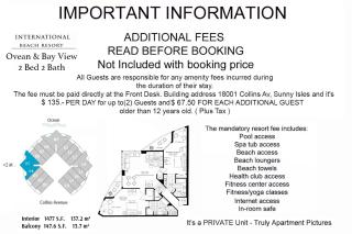 TRUMP INTL 2 BEDROOM APARTMENT 1600 Sf Ocean and Bay View With Terrace - Miami Beach - 9