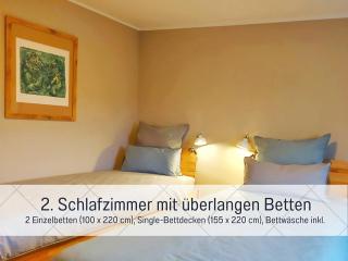 BUDDE4 Fewo Katja - Early Check-in, extralange Betten 220 cm, separates WC - Sassnitz - 7