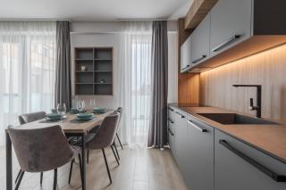 Luxury Grey Residence - Central, Free Parking, Self Check-In - Oradea - 9