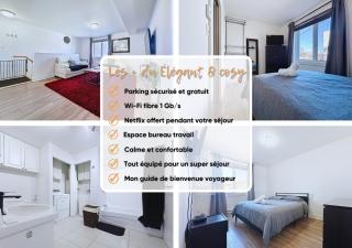 Élégant et cosy - 2 chambres bien équipé et parking gratuit - Montréal - 8
