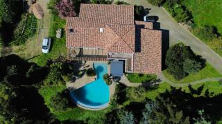Villa A CASA DI FICU à 14kms d'Ajaccio et des plages avec Piscine Jacuzzi Pétanque Sans vis à vis - Peri - 9