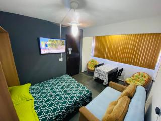 Apt 1000 metros da praia do trevo - 0