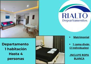 RIALTO dpto COCHERA Cubierta Asador individual - Villa Mercedes - 6