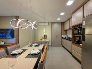 Apt Alto Pãdrão 2 quartos 2 banheiros 2 min centro - 8