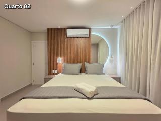 Apt Alto Pãdrão 2 quartos 2 banheiros 2 min centro - Foz do Iguaçu - 1
