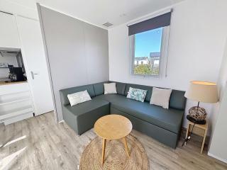 Mobil-home Grand Confort à Jullouville - Plage, Piscine Chauffée, Fitness et Parking - FR-1-361A-66 - 6