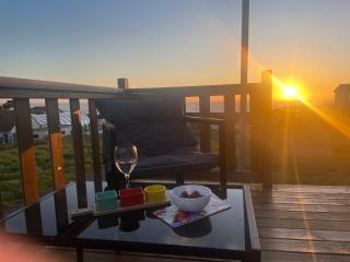 Mobil home au bord de la mer, vue sur la mer camping de la falaise à Equihen-Plage - 6