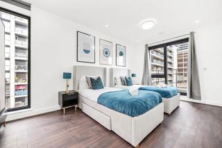 Large 2 Bed with Massive Balcony in Canary Wharf - Londra - 2
