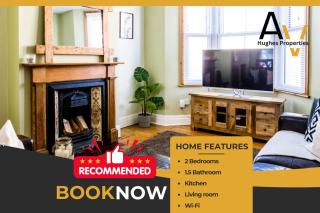 Chic Two-Bedroom House - Central, Garden, Fast Wi-Fi, Perfect for Business Travellers By AV Hughes Properties - Northampton - 0