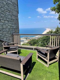 Stunning sea views over Chesil Beach Portland - - 1
