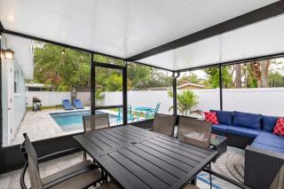 Boho Retreat Heated Pool Mins to Beach Golf Shop - Largo - 9