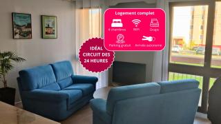 Appartement 4 chambres Idéal 24h moto & voiture - Le Mans - 0