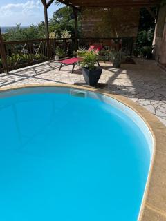 Villa Schœlcher, vue sur mer a 3 min à pied, avec piscine - Schœlcher - 2