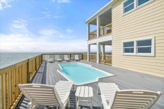 Shamrock Shores - GULF FRONT west end PET FRIENDLY property with room for everyone, 3 Master suites! home - Dauphin Island - 7